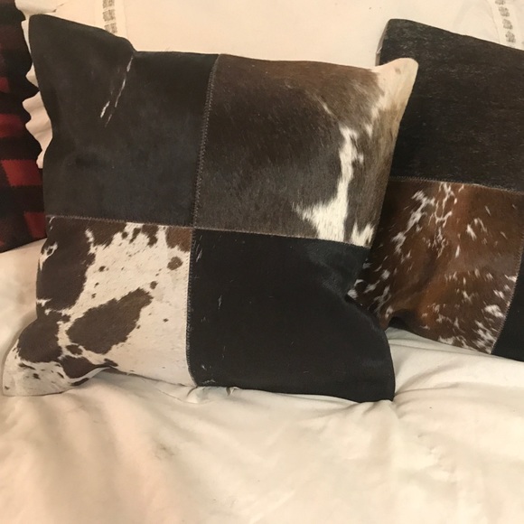 Other Cowhide Pillow Western Farmhouse Decor Poshmark